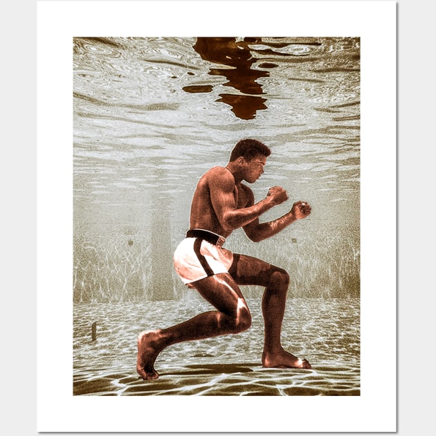 muhammad ali Wall Art by malam bantu aku